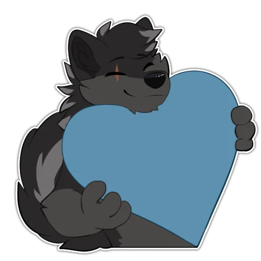 💙 Стикер «Mery» для Telegram
