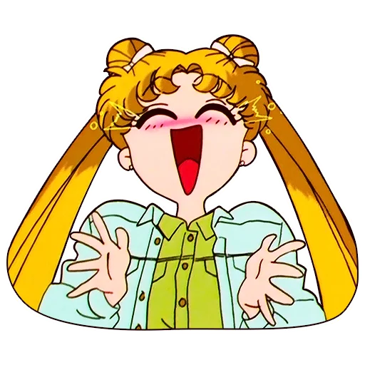 😂 Стикер «Original Sailor Moon» для Telegram
