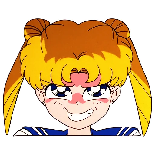 😈 Стикер «Original Sailor Moon» для Telegram