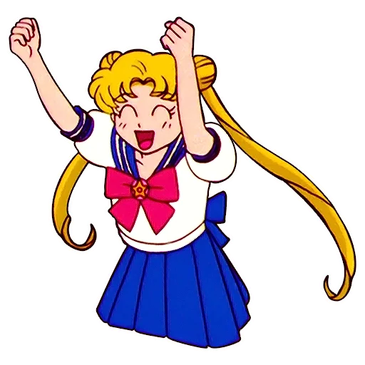 🥳 Стикер «Original Sailor Moon» для Telegram