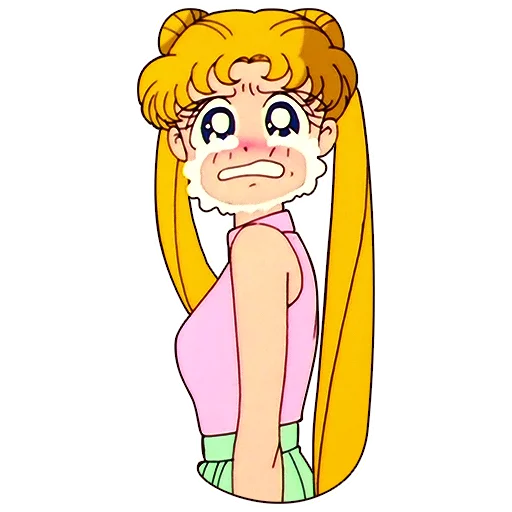 😭 Стикер «Original Sailor Moon» для Telegram