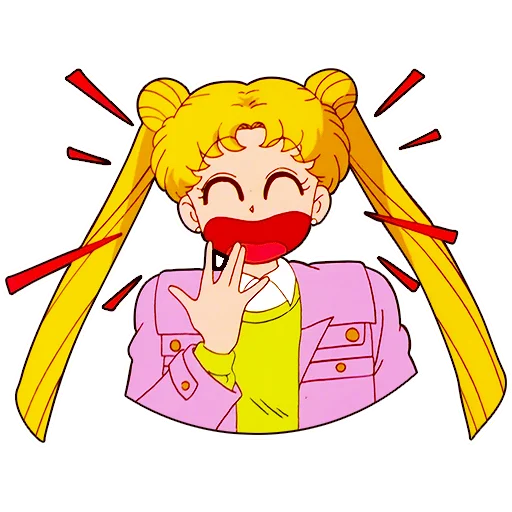 😂 Стикер «Original Sailor Moon» для Telegram