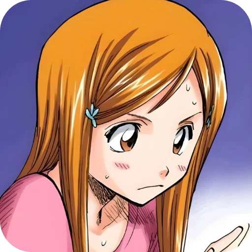 😰 Стикер «Orihime» для Telegram