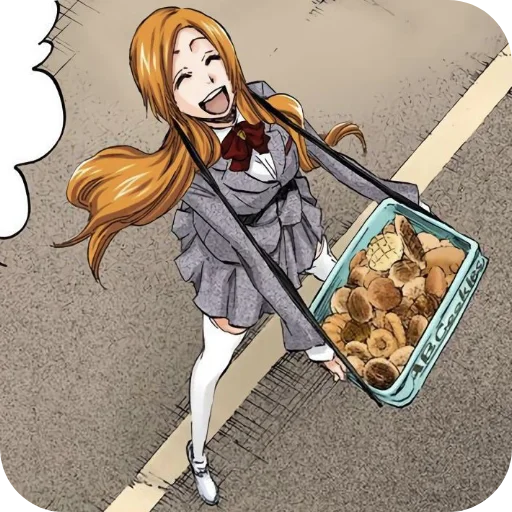 😙 Стикер «Orihime» для Telegram