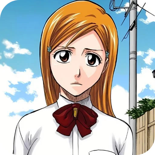 😕 Стикер «Orihime» для Telegram