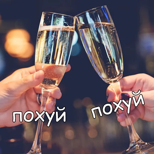 🥂 Стикер «оркад коханець циць» для Telegram