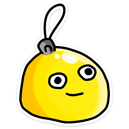 🙂 Стикер «Блестяхи» для Telegram