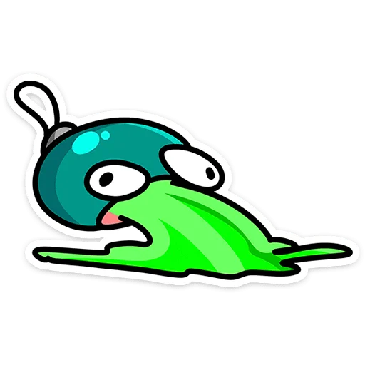 🤢 Стикер «Блестяхи» для Telegram