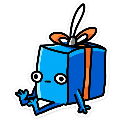 🤨 Стикер «Блестяхи» для Telegram