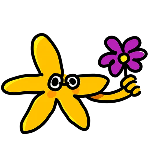 🌺 Стикер «Блестяхи Без Текста» для Telegram