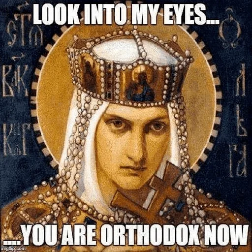 👀 Стикер «EasternOrthodoxChannel» для Telegram