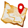🗺️ Эмодзи «паломничество» для Telegram