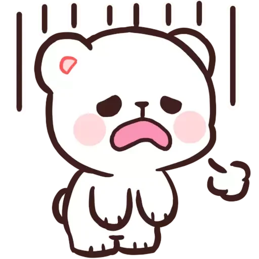 😓 Стикер «Milk&;s Daily Life» для Telegram