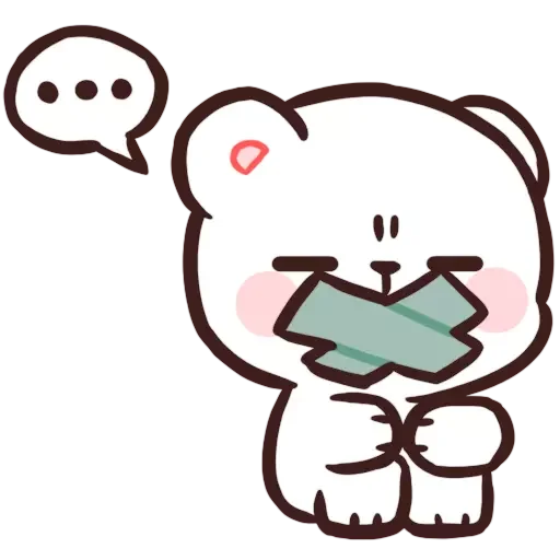 😶 Стикер «Milk&;s Daily Life» для Telegram