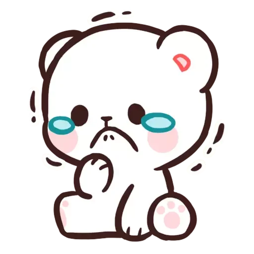 😥 Стикер «Milk&;s Daily Life» для Telegram