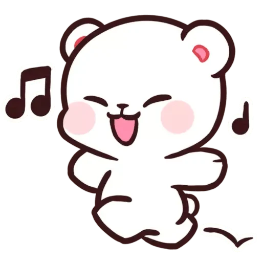 😄 Стикер «Milk&;s Daily Life» для Telegram