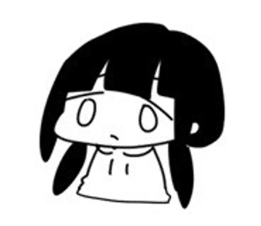 😕 Стикер «Osage chan» для Telegram