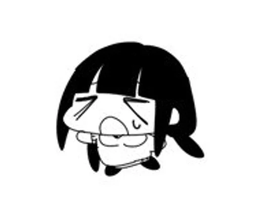 😫 Стикер «Osage chan» для Telegram