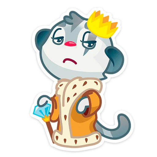 🤴 Стикер «Оскар» для Telegram