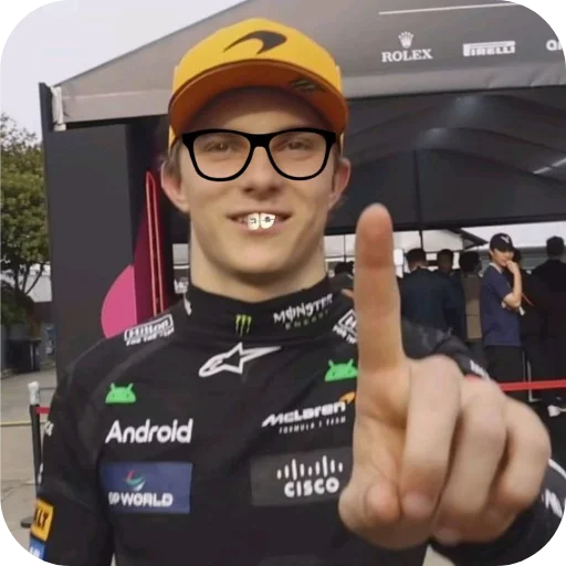 🤓 Стикер «Oscar pastry loh» для Telegram