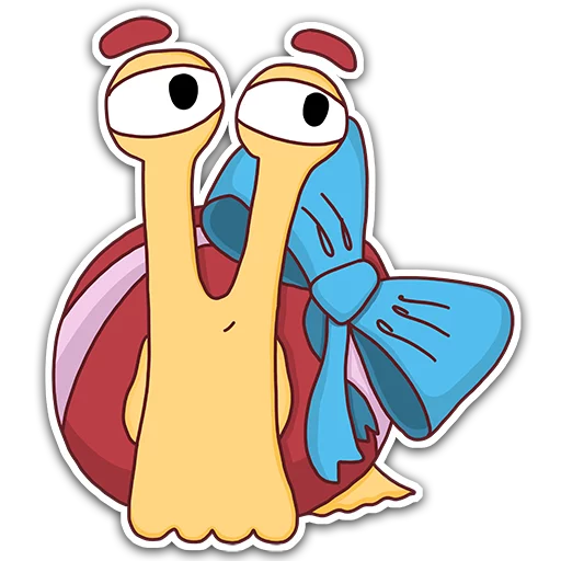 🎁 Стикер «Oscar the snail» для Telegram