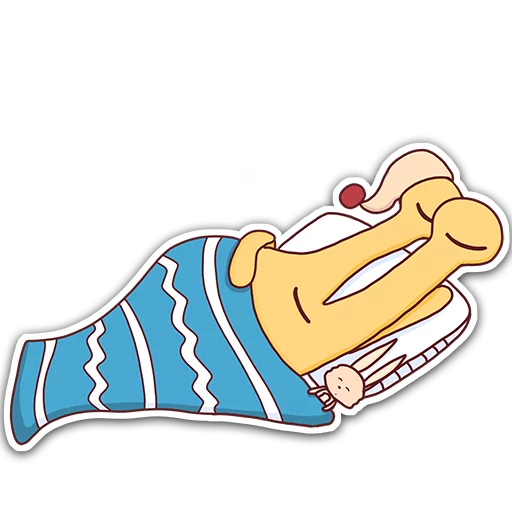 💤 Стикер «Oscar the snail» для Telegram
