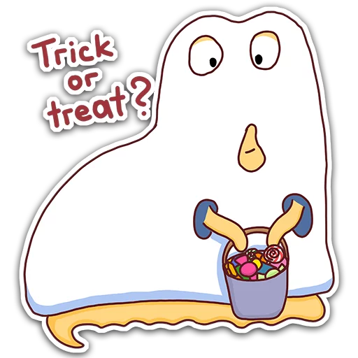 👻 Стикер «Oscar the snail» для Telegram