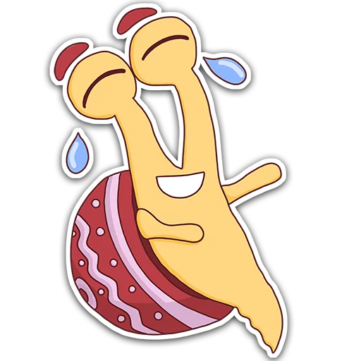 😂 Стикер «Oscar the snail» для Telegram