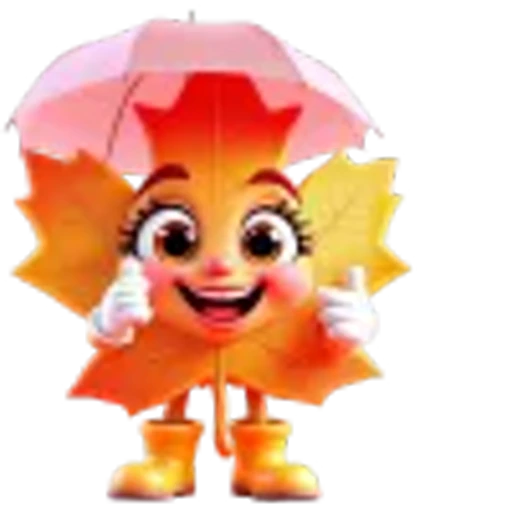 🤩 Эмодзи «Осенний шрифт» для Telegram