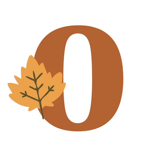 Стикер 25 Осенний