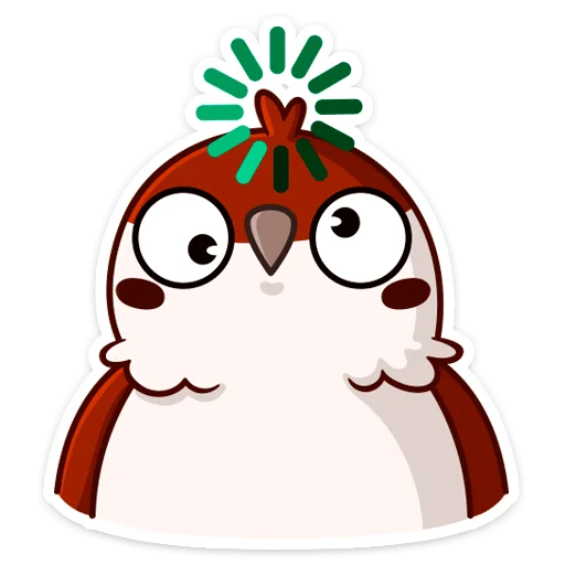 🤪 Стикер «Осенний Чирик» для Telegram