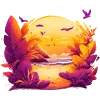 🌅 Эмодзи «осень 3» для Telegram