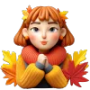 Стикер 54 🌳🍂🧡📖📖📖