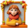 Стикер 51 🌳🍂🧡📖📖📖