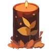 Стикер 20 📖📖🕯🕯🖤🤍🧡