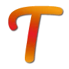 🍁 Эмодзи «Красно-оранжевые буквы» для Telegram