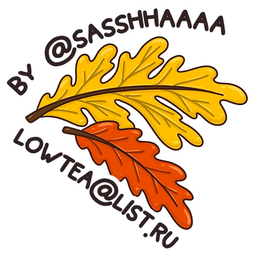 👩‍🎨 Стикер «Autumn Mood» для Telegram