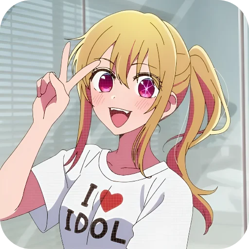 🥰 Стикер «Oshi no Ko» для Telegram