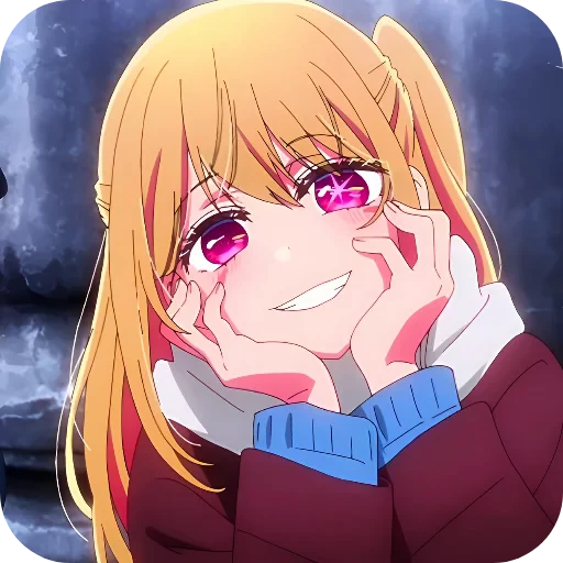 😈 Стикер «Oshi no Ko» для Telegram