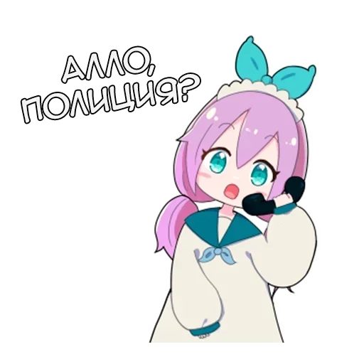 📱 Стикер «Ошино-чан» для Telegram