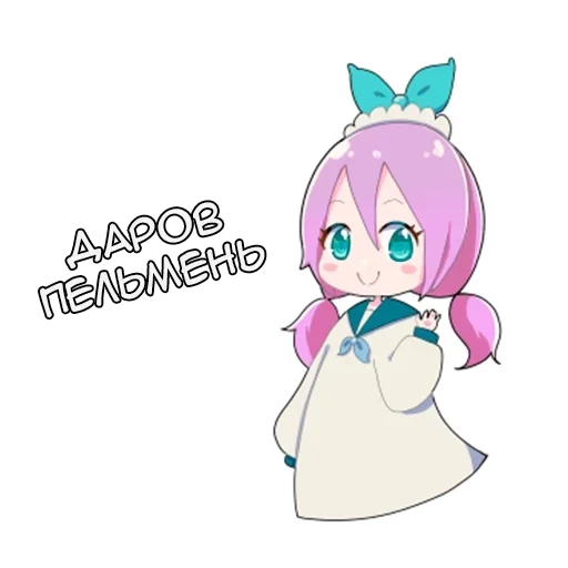👋 Стикер «Ошино-чан» для Telegram