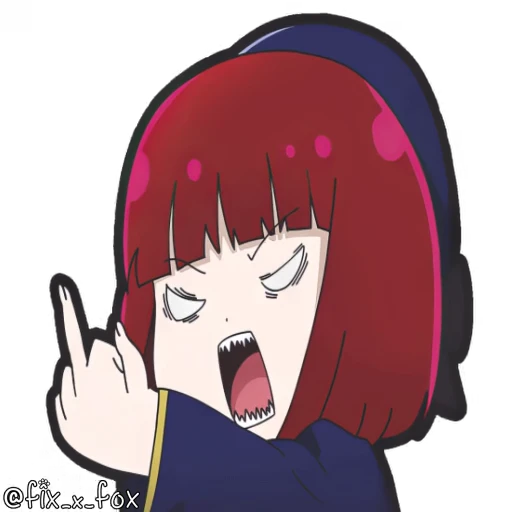 🖕 Стикер «Oshi no Ko S2» для Telegram