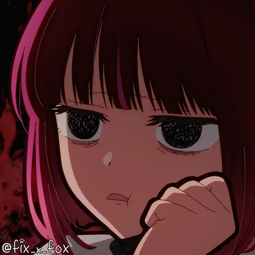 😡 Стикер «Oshi no Ko S2» для Telegram