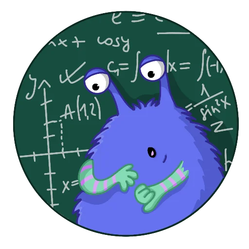 🤔 Стикер «Онлайн-Школа№1» для Telegram