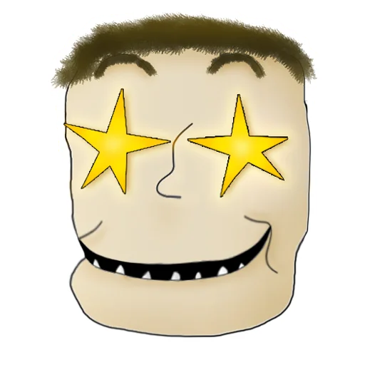 🤩 Стикер «Ощипыш» для Telegram
