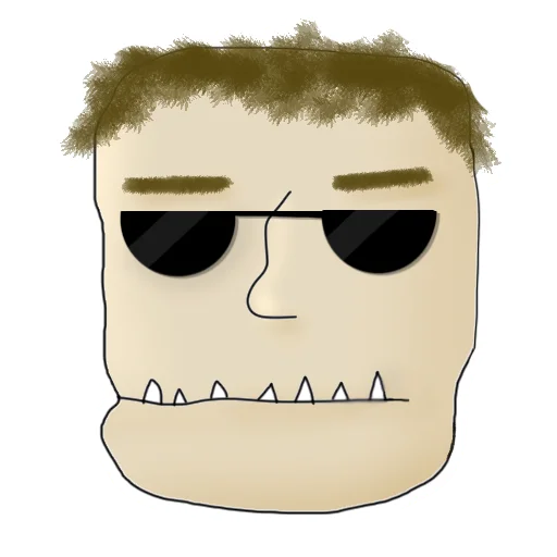 😎 Стикер «Ощипыш» для Telegram