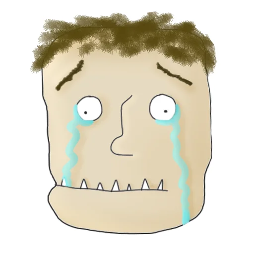 😭 Стикер «Ощипыш» для Telegram