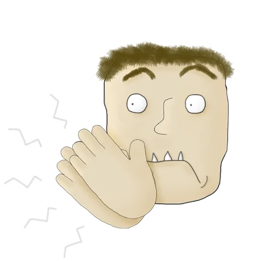 👏 Стикер «Ощипыш» для Telegram