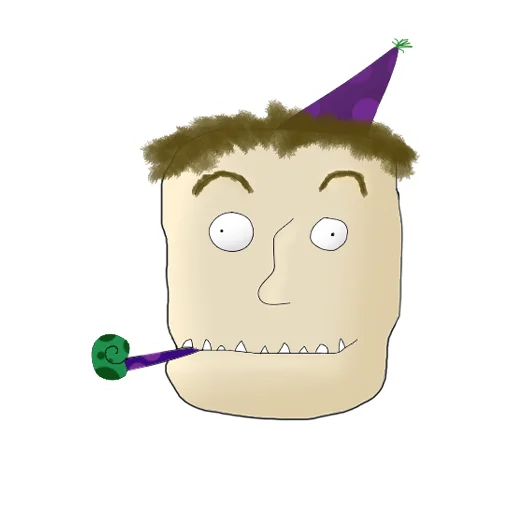 🥳 Стикер «Ощипыш» для Telegram
