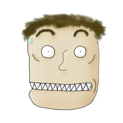 😬 Стикер «Ощипыш» для Telegram